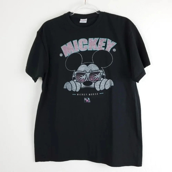 Junk Food Clothing Tops - Mickey Mouse Junk Food Tees M